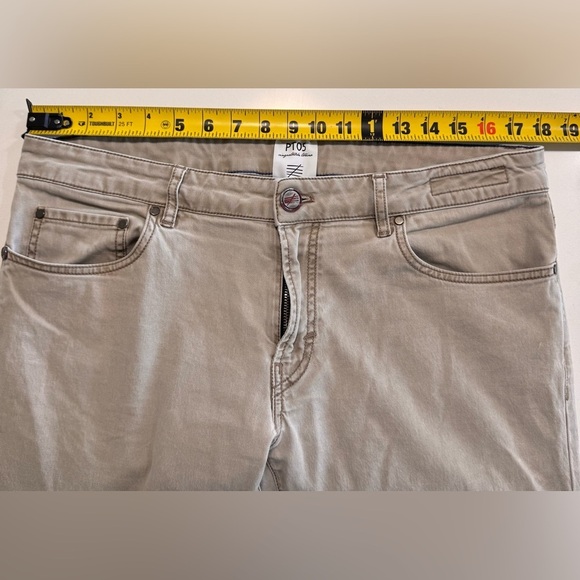 PT05 Men’s Gray New Soul Slim Fit Jeans Size 36X28 Italian Denim Stretch - Picture 12 of 15